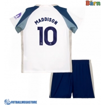 Fotballdrakt Barn Tottenham Hotspur James Maddison #10 Hjemmedraktsett 2025-26 Kortermet (+ Korte bukser)